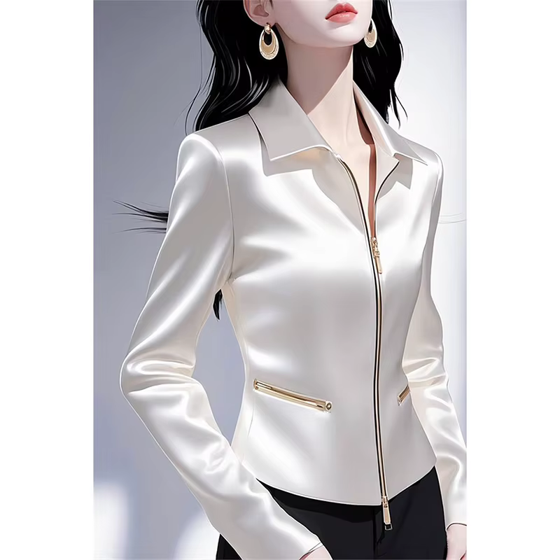 Chemisier femme 2025 printemps été haute qualité mode dames hauts tempérament confortable être tout-match dame loisirs chemise