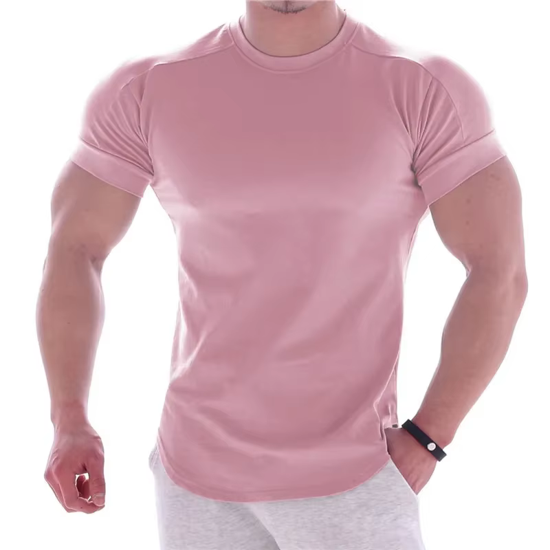 2024 T-shirt de sport d'été hommes gymnases à manches courtes