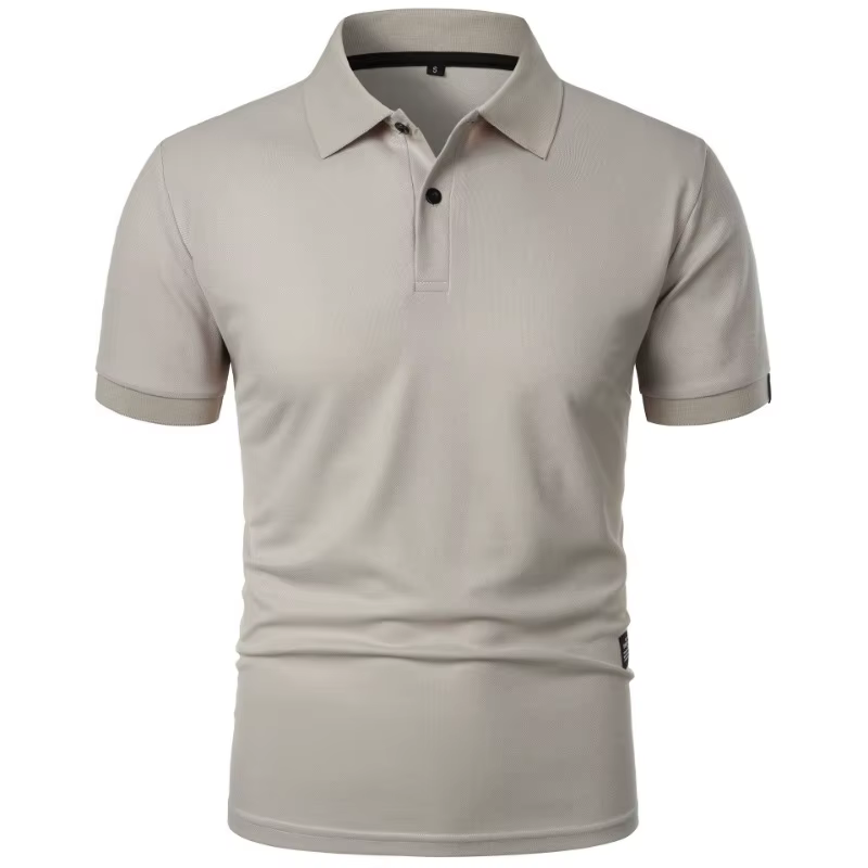 Polo de couleur unie pour hommes