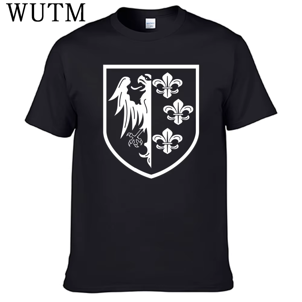 T-Shirt France Badge Charlemagne LVF 33th Weapons Grenadier Division