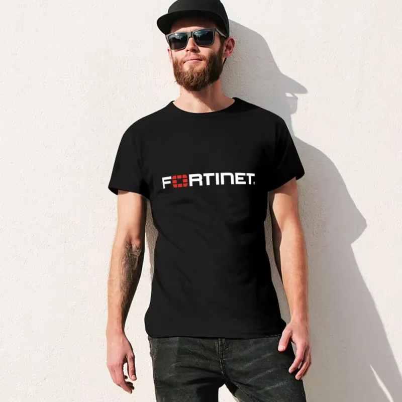 T-shirt LOGO FORTINET HeavyFriendcute pour hommes
