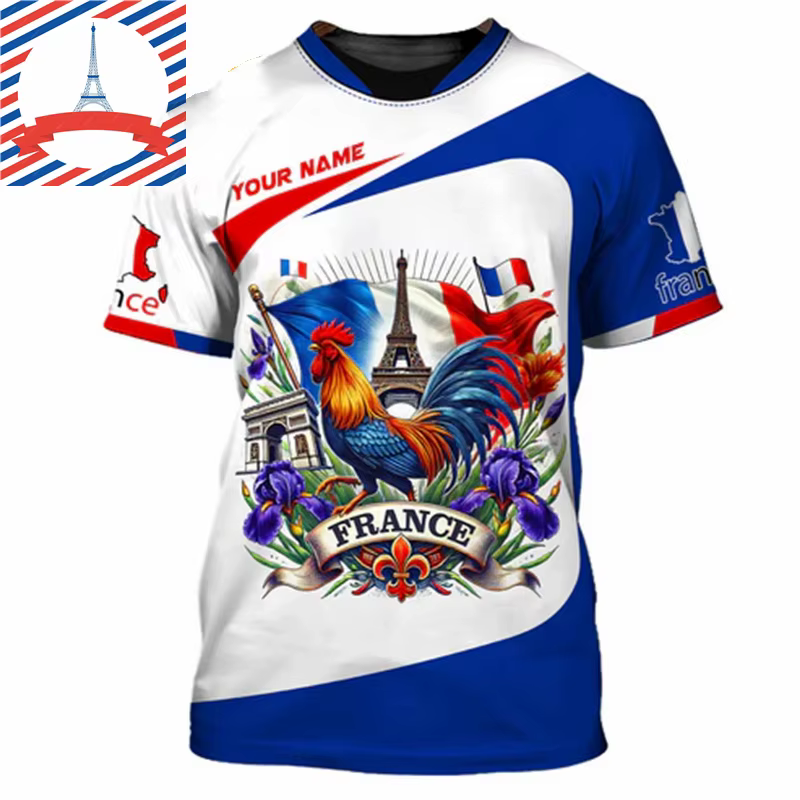 T-shirt à col ras du cou pour hommes