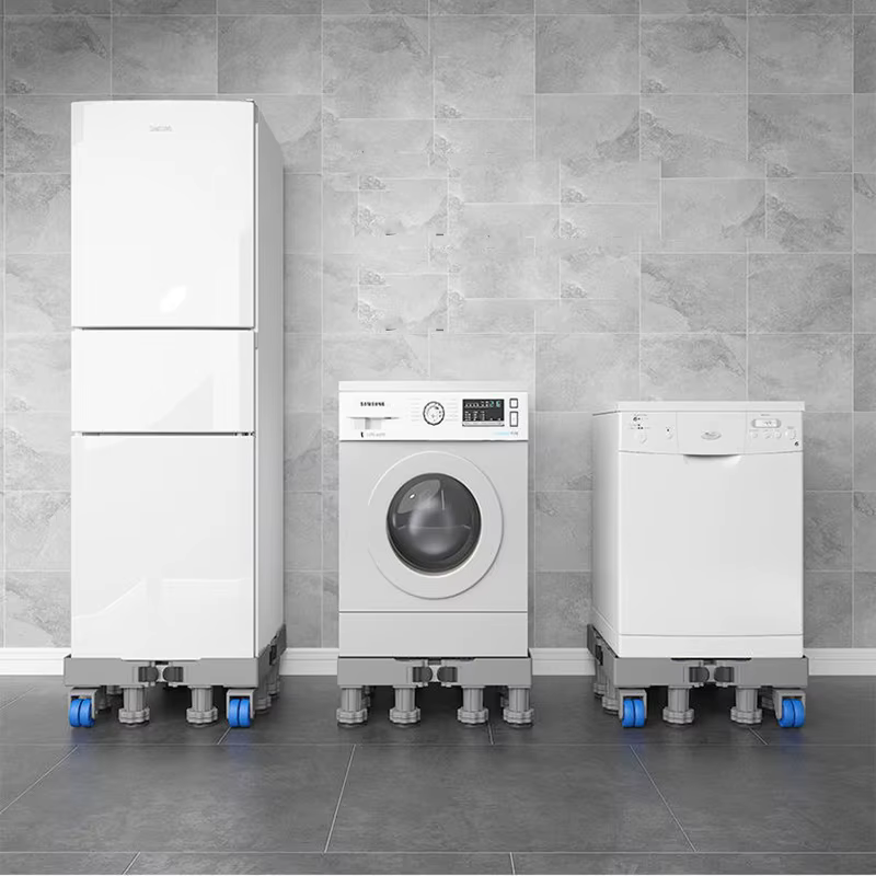Support réglable pour machine à laver