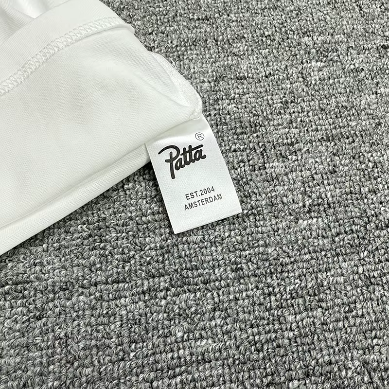 Nouveau T-shirt Patta 2026 avec imprimé lettres