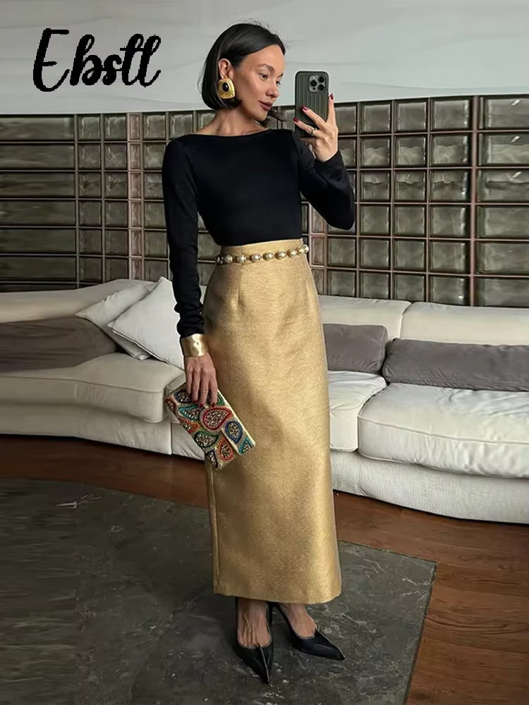 Ensemble bustier tubulaire Slim à épaules dénudées pour femmes