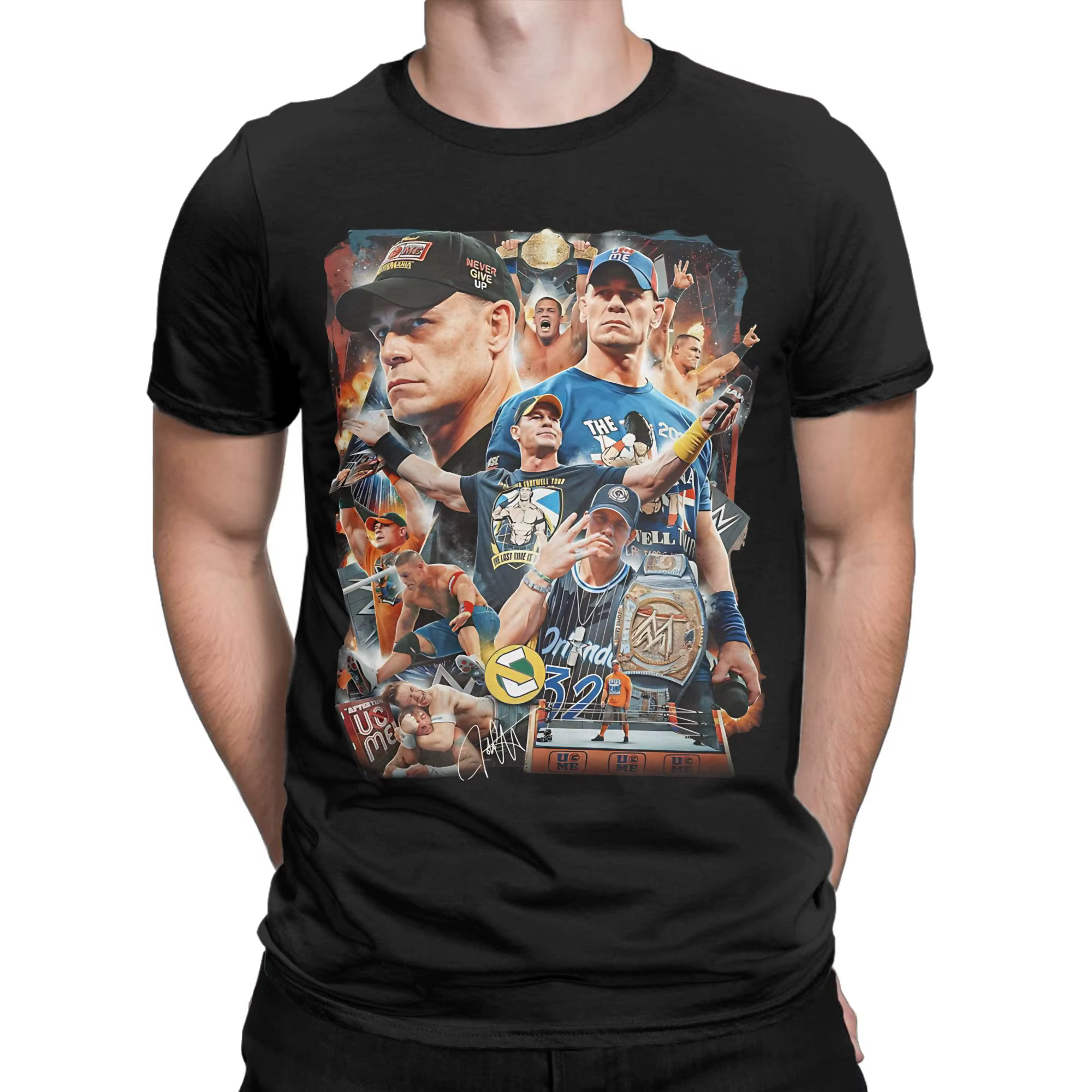 Johns Cenas Merch T-shirts en coton pour hommes et femmes