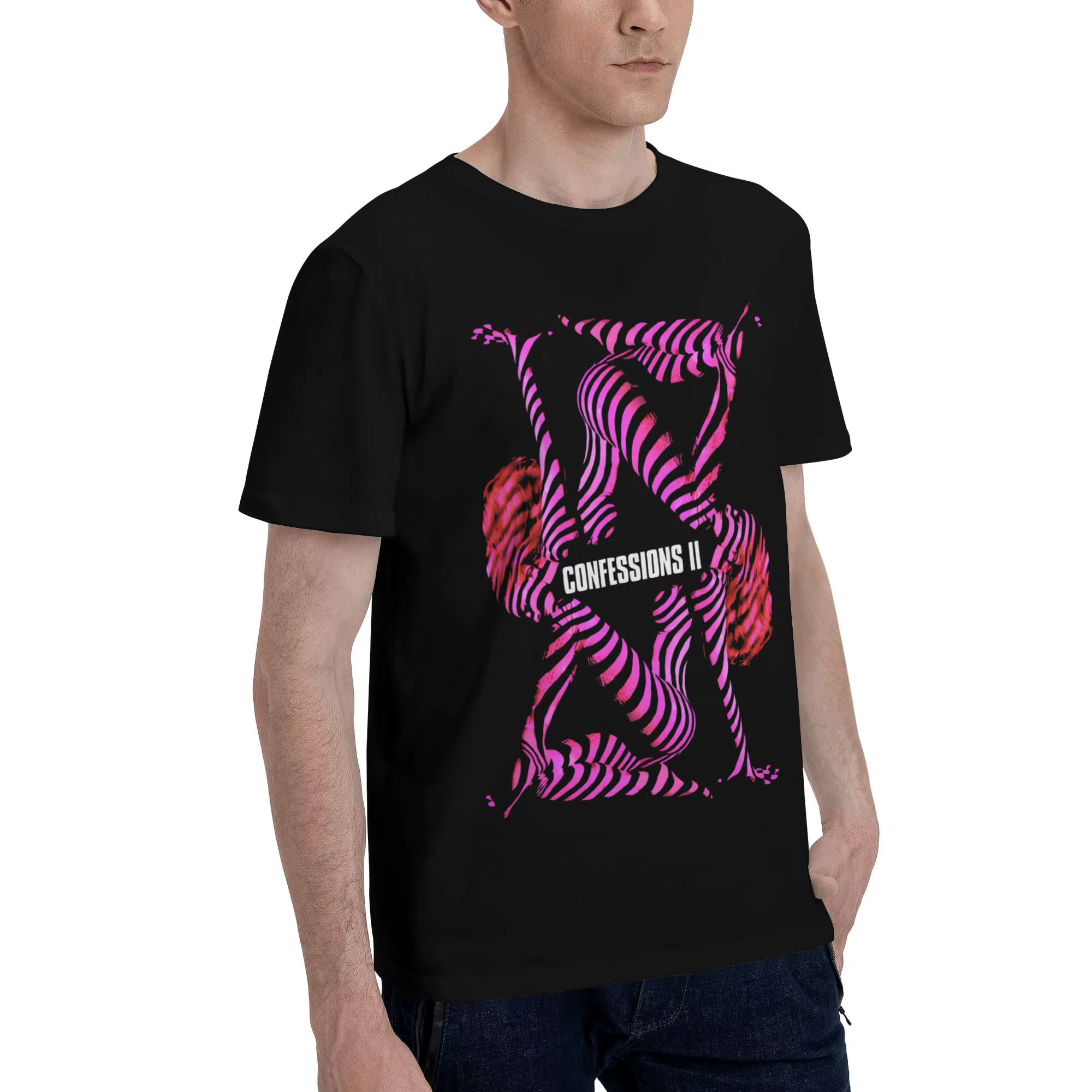 T-shirt imprimé Madonna Confessions II 2026 pour hommes et femmes