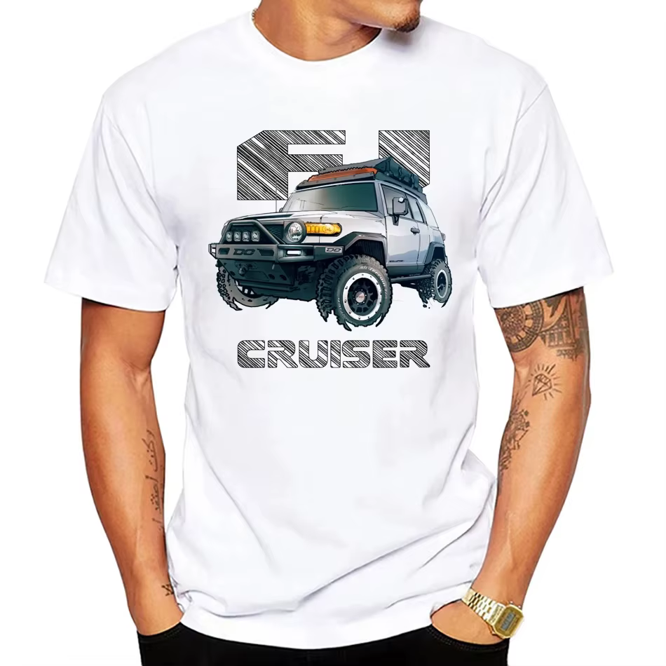 Fj été drôle t-shirt pour hommes femmes Fj Cruiser 4X4