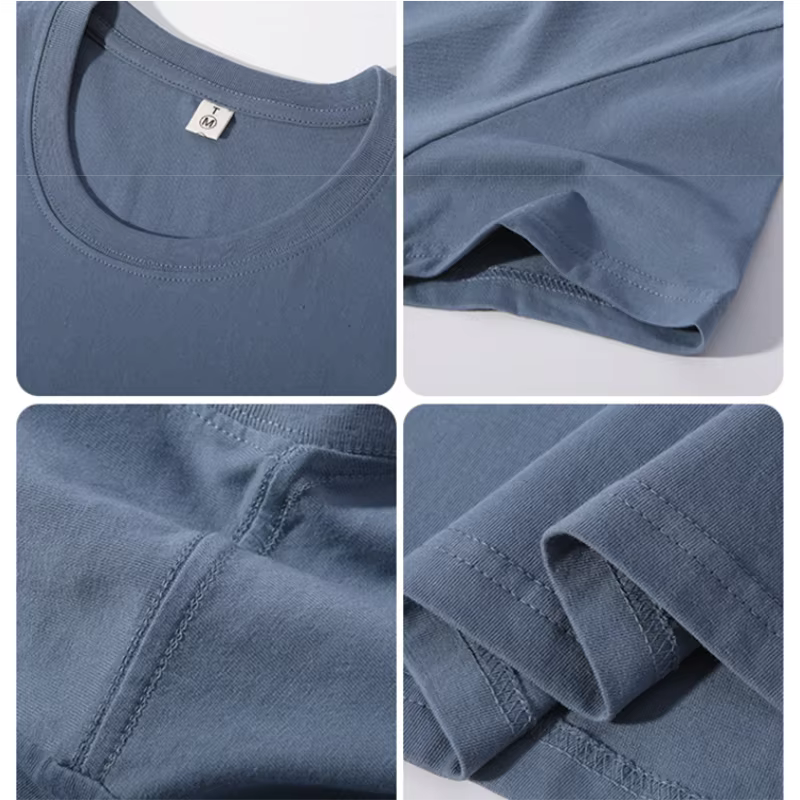 T-shirt personnalisé gratuit impression Logo Image vêtements de travail bricolage haut à manches courtes 100% coton entreprise broderie équipe Culture chemise