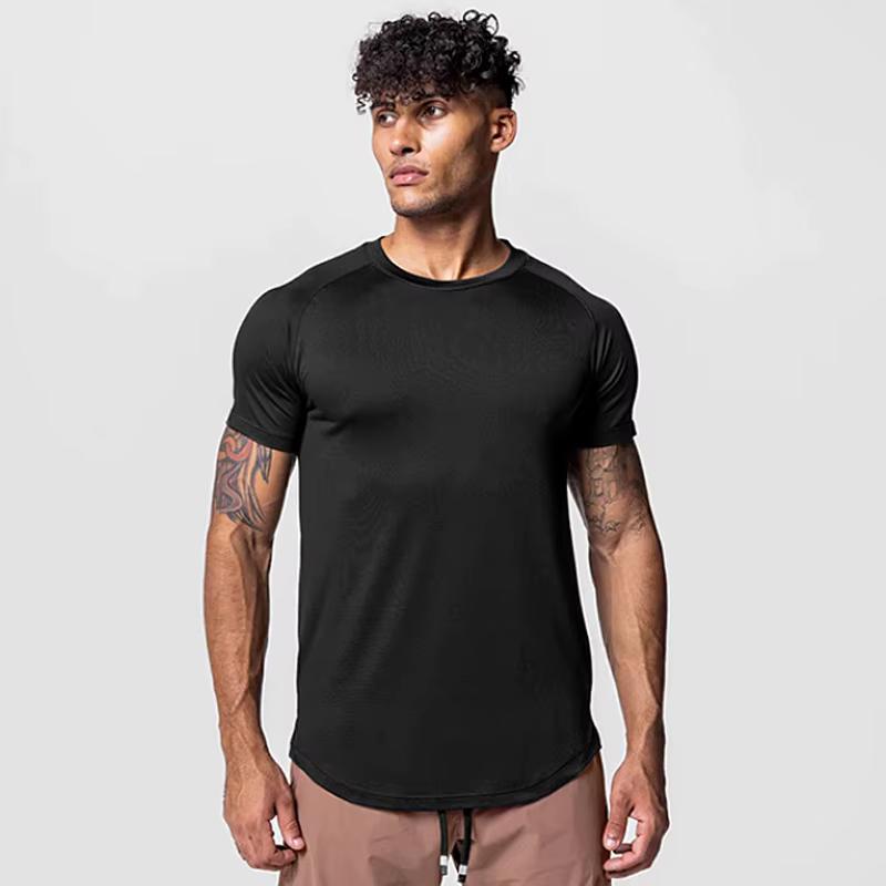 Hommes Gym Jogging T-Shirts Compression à séchage rapide Sport