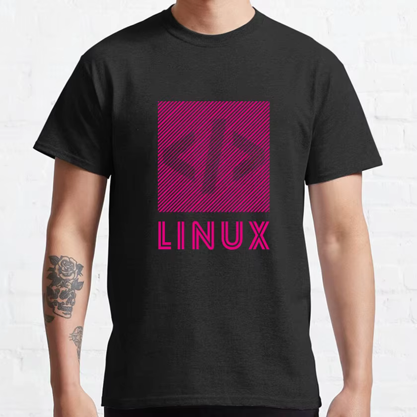 T-shirt Linux, humoristique, commande