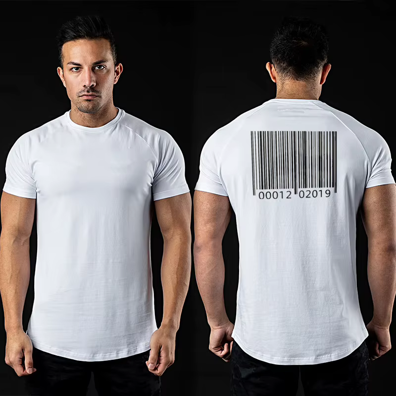 T-shirt graphique à manches courtes pour hommes