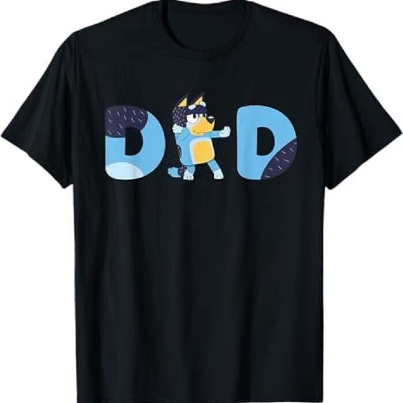 Blue Dad Tan Blue Heeler B a n d 1 t T-shirt de la famille Dada