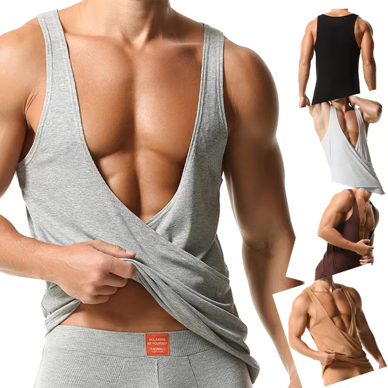 Débardeur polyvalent pour homme – Idéal pour la gym