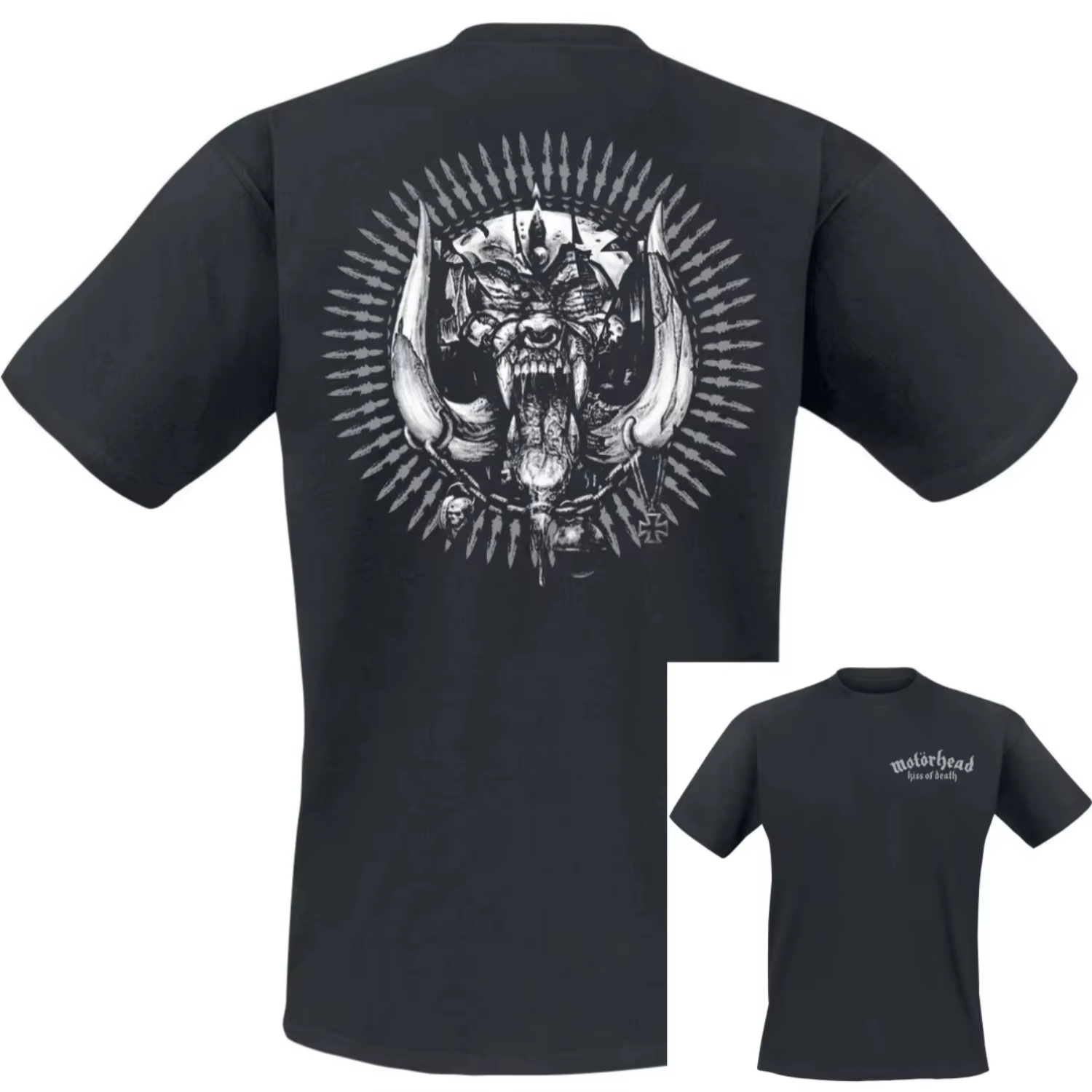 T-shirt Ace of Spades Motörhead pour hommes et femmes, t-shirt graphique vintage de groupe de rock métallique, en coton, streetwear d'été
