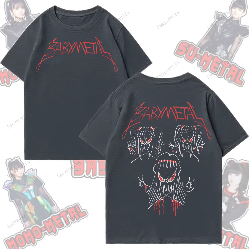 Babymetal groupe japonais T-shirt hommes Hip-hop
