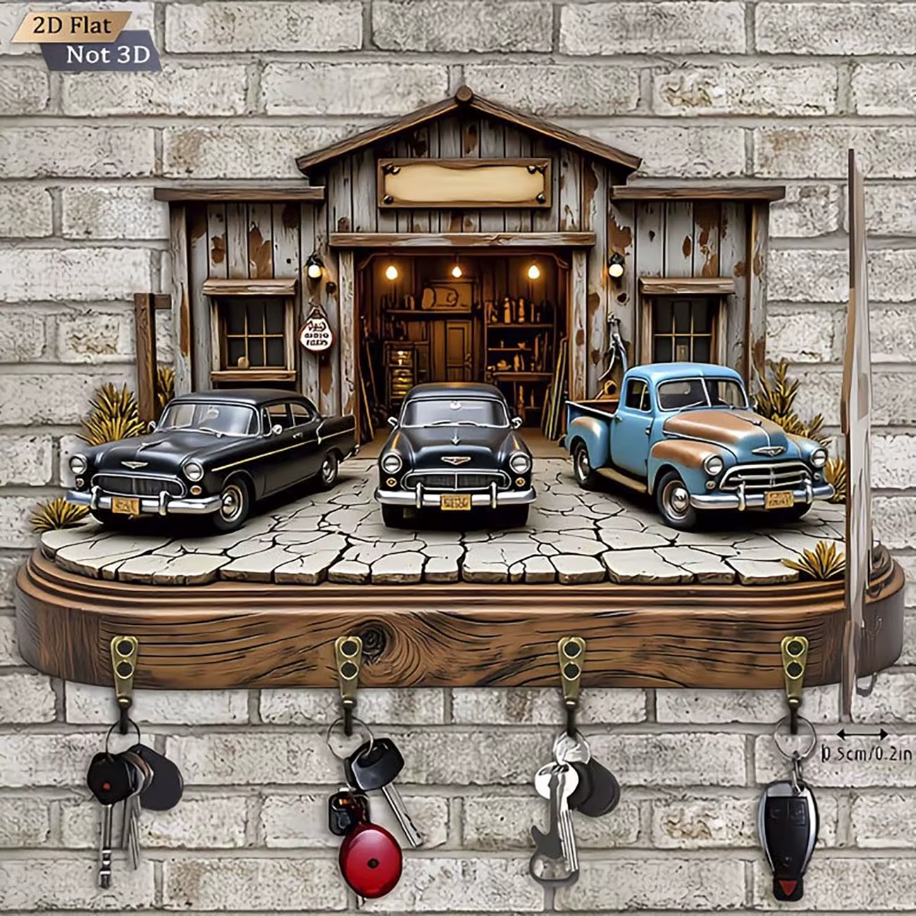 Porte-clés pour atelier de réparation automobile