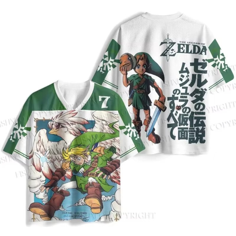T-shirt pour enfants The Legend of Zelda Link Zelda