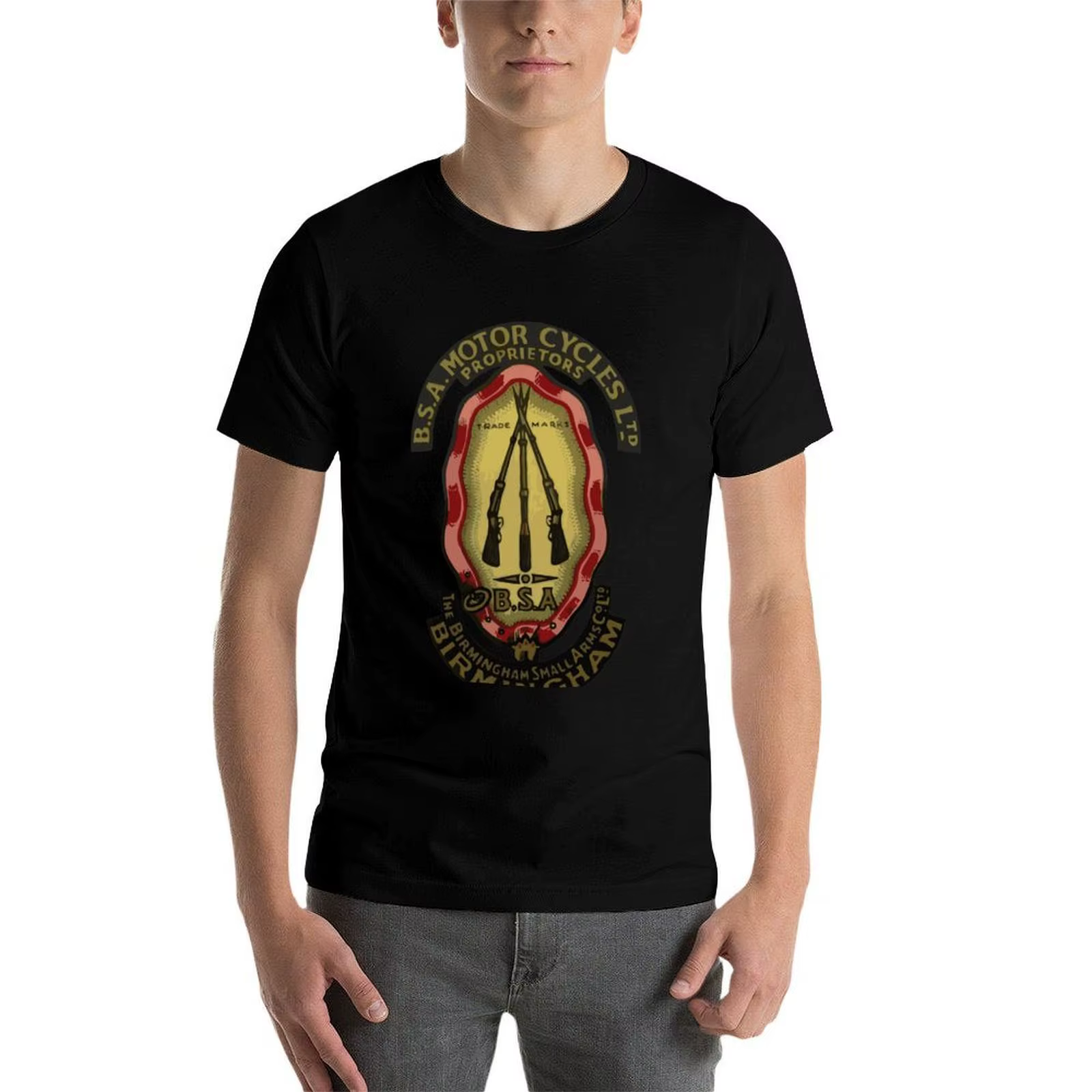 BSA motos Logo 4 T-Shirt anime t-shirts surdimensionné