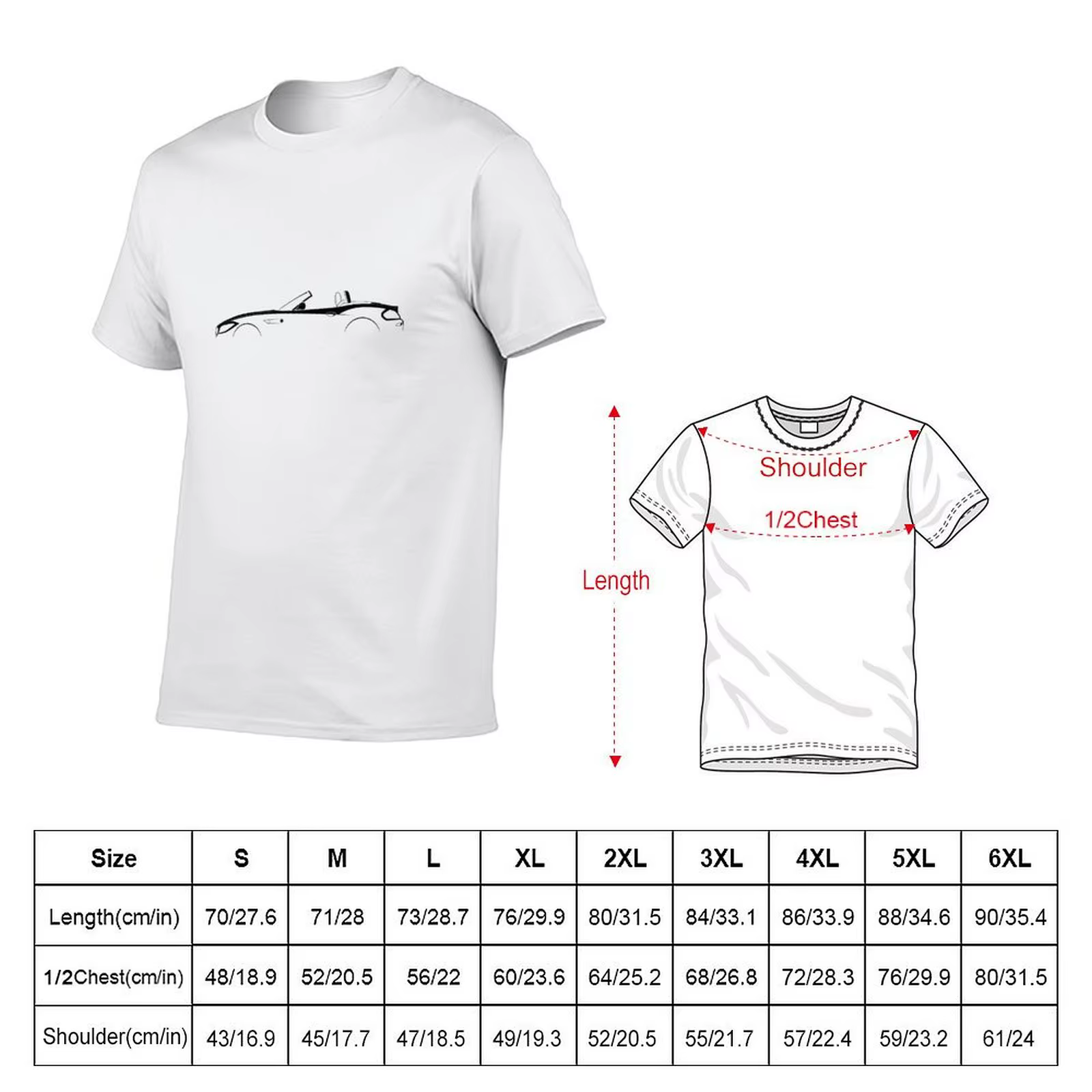 Chemises chemises Z4 homme pour t coton doux homme (E89) T-Shirt imprimé Silhouette t