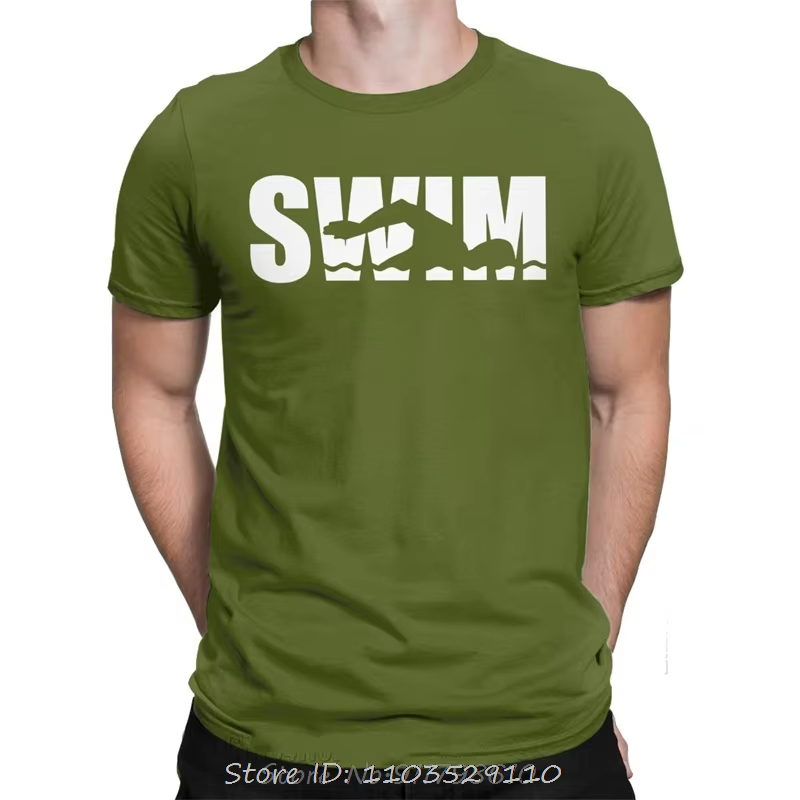 T-shirt à manches courtes et col rond pour homme