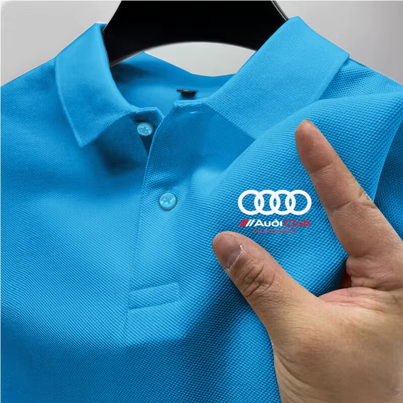 Polo Audi : Vêtement de course moto simple et tendance
