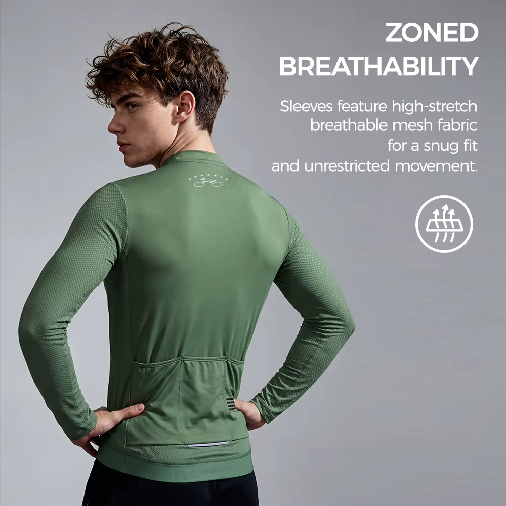 RION T-shirt à manches longues pour hommes
