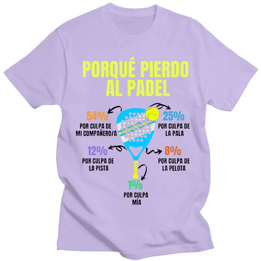 T-shirt de Padel Divertido pour hommes