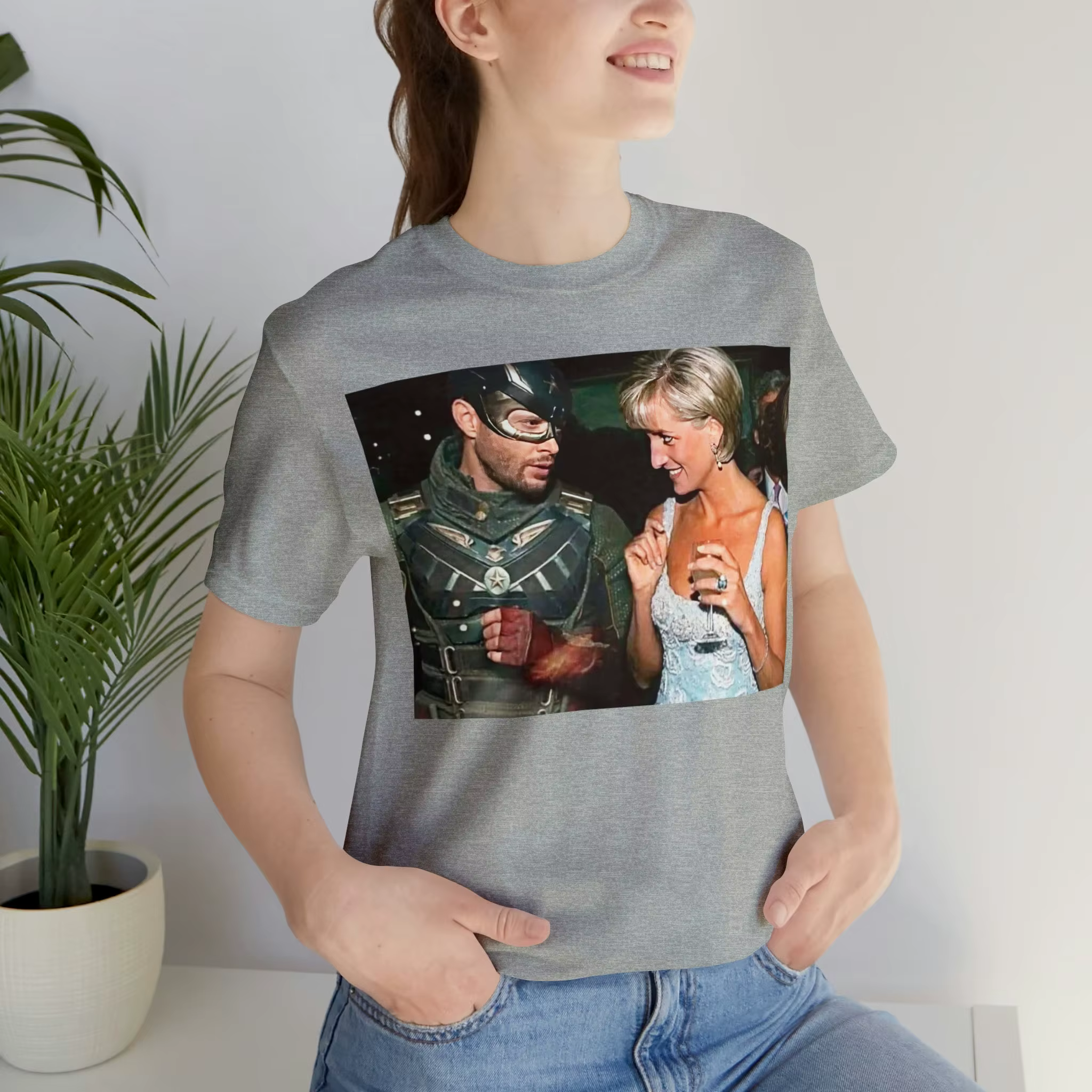 T-shirt garçon, maillot When Princess Di met Soldier