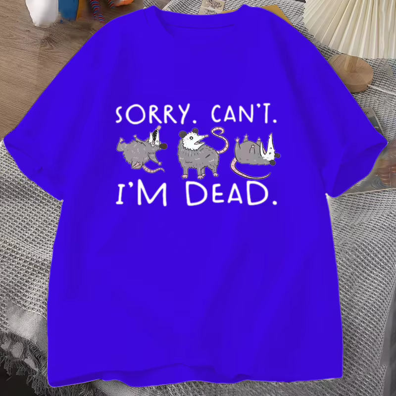 Nouveau Possum T-Shirt pour Opossum amant drôle graphique