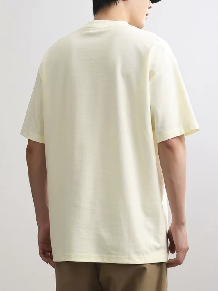 T-shirt col rond pour hommes