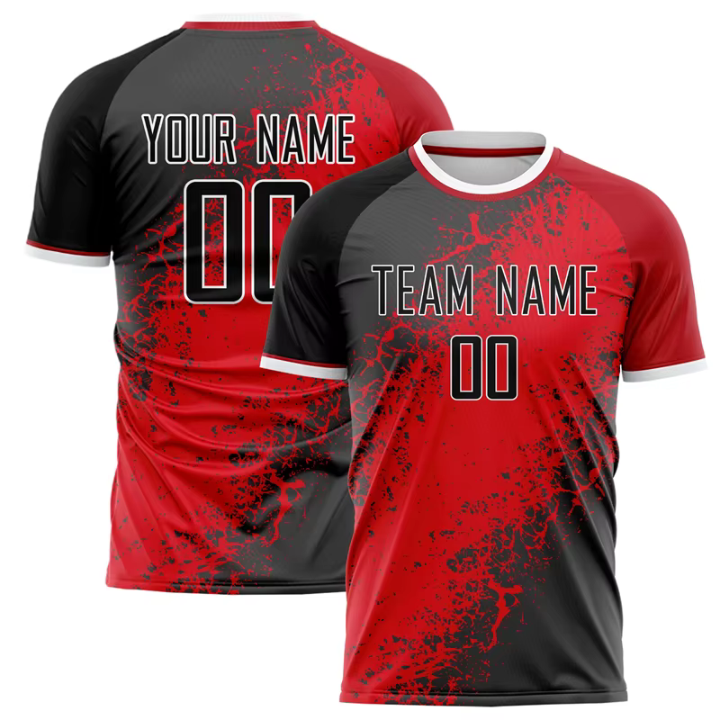 Nom de l'équipe personnalisé numéro nom T-shirt de Football