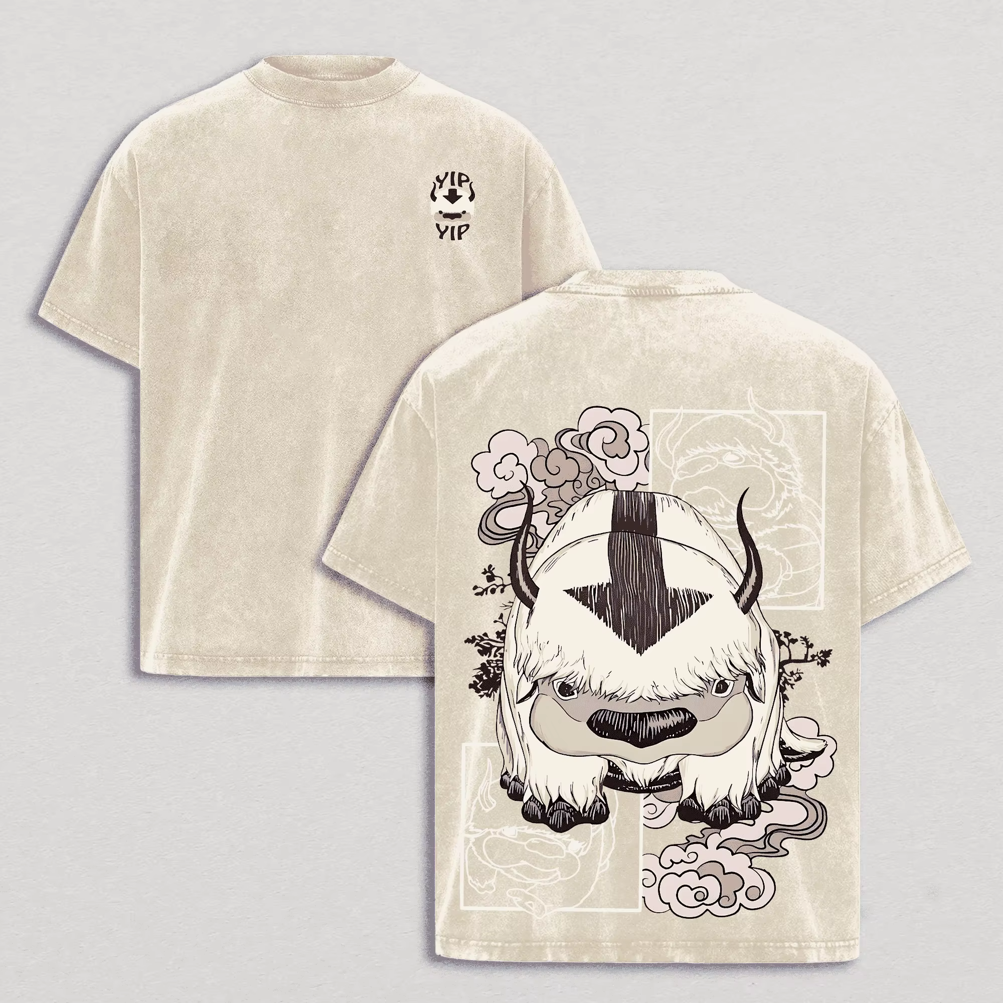 T-shirt Avatar: The Last Airbender Anime Appa