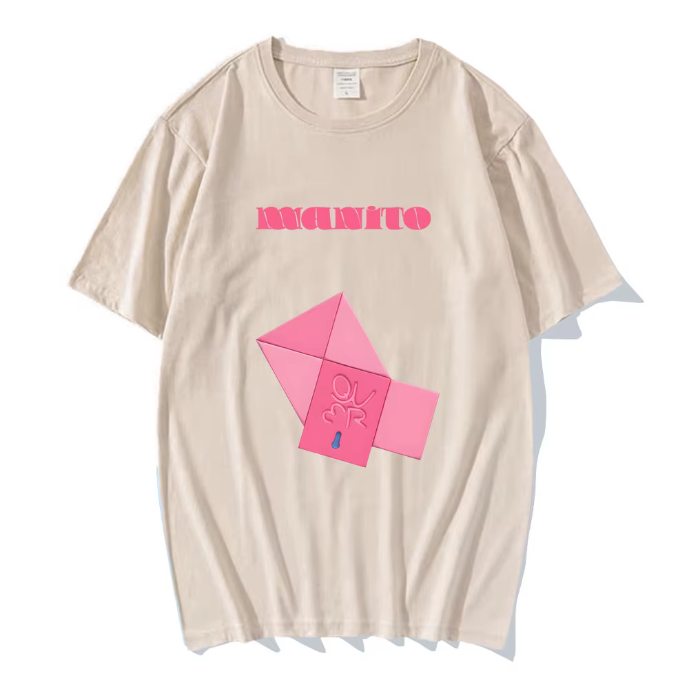 Qpacks-T-shirt à manches courtes en coton