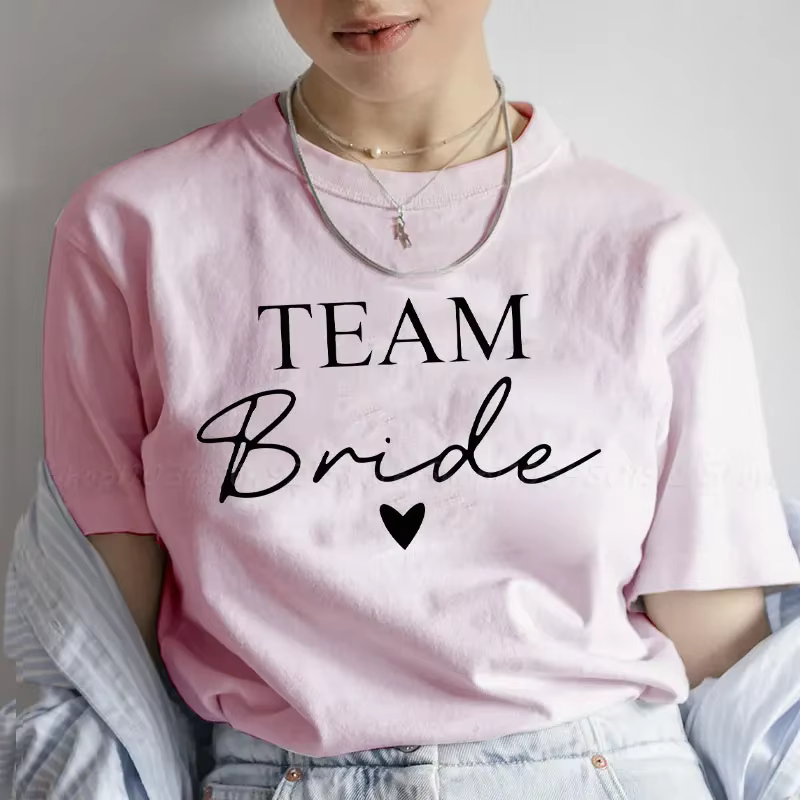 T-shirt Team Bride pour Femme