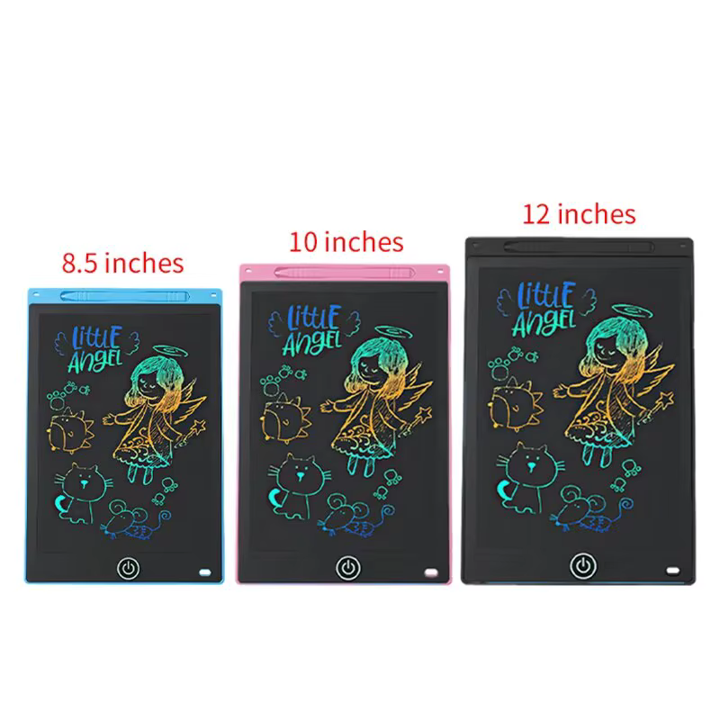 Tablette de dessin LCD 6.5/8.5/10/12 pouces pour enfants
