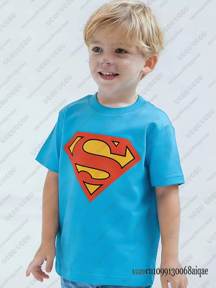 T-shirts imprimés avec personnage Batman de DC Comic pour enfants