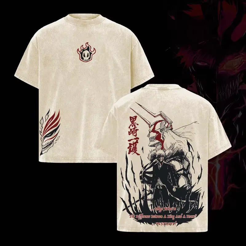 T-shirt Manga BLEACH Kurosaki Ichigo Anime