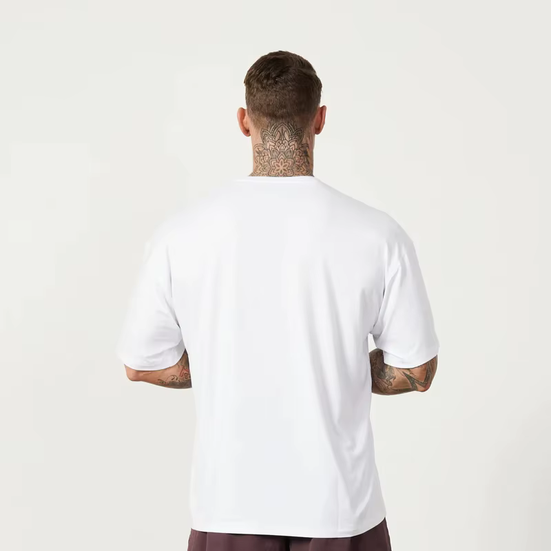 T-shirt à Manches Courtes en Coton pour Homme
