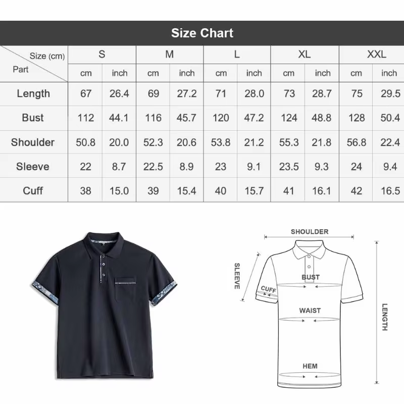 Chemises polo pour hommes Maden