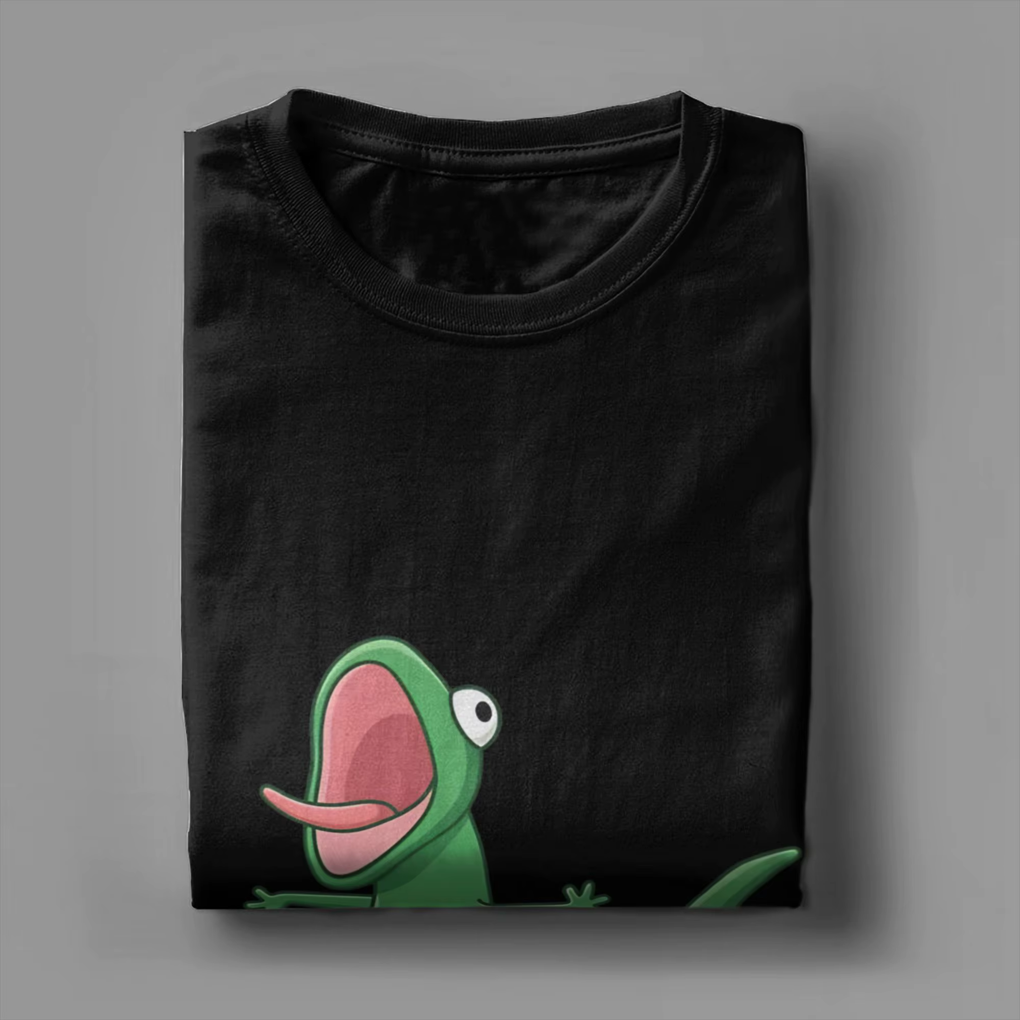 T-shirt imprimé Tom Lizard Funny Meme