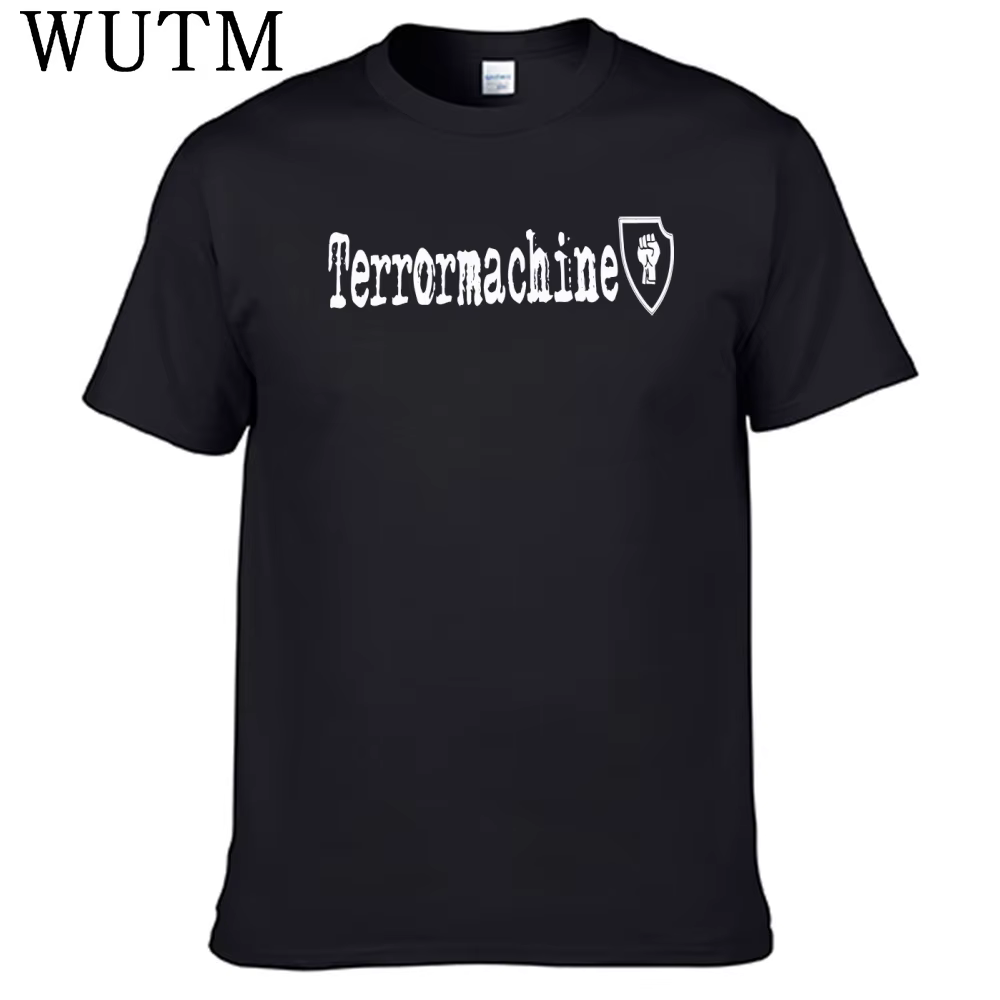 T-shirt Terrormachine pour hommes, 100% coton, nouvelle collection