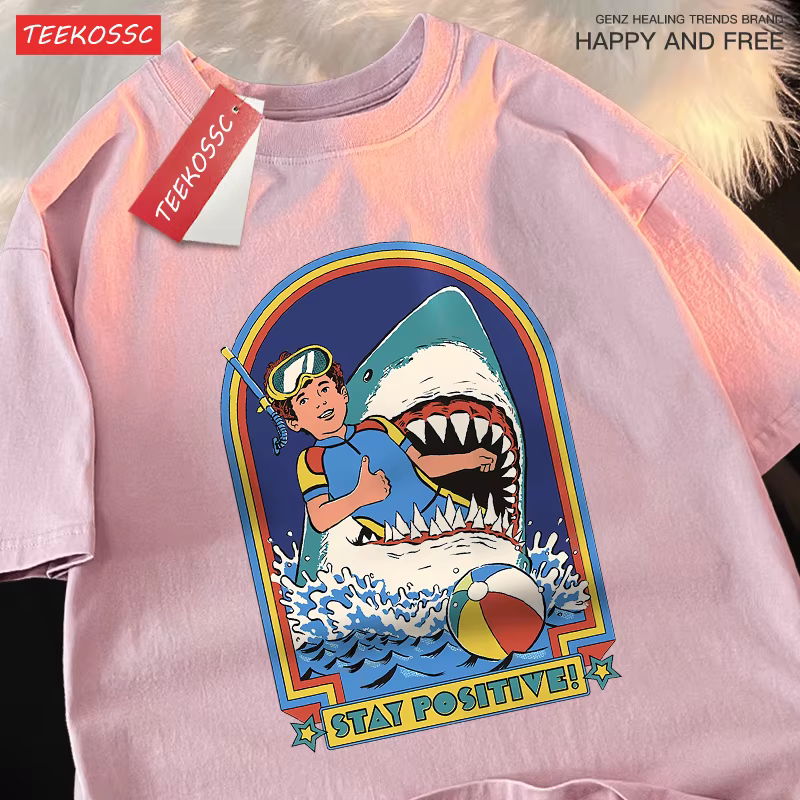 T-shirt en coton pour hommes et femmes