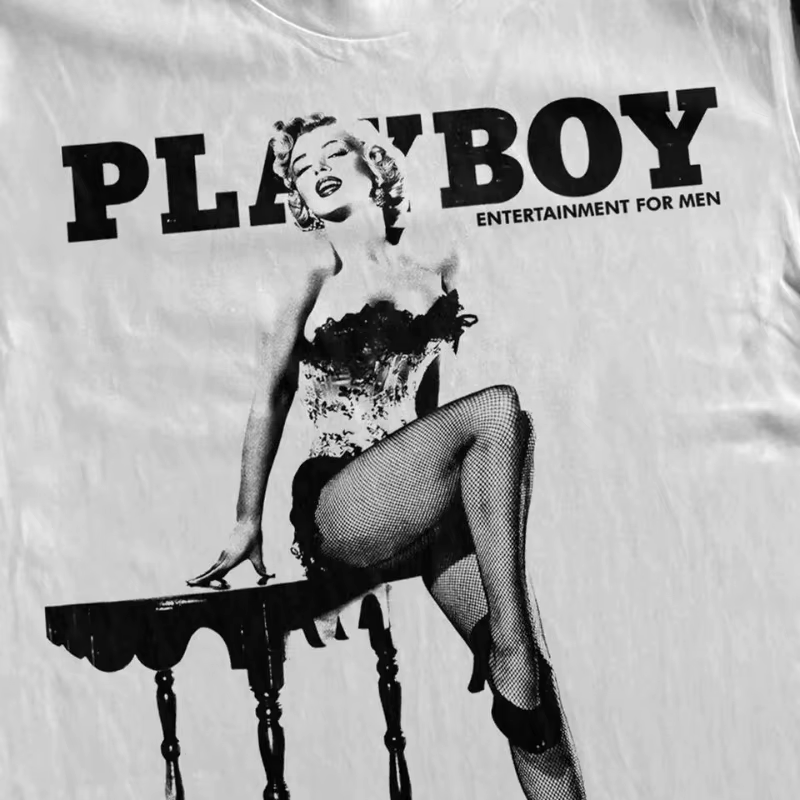 PLAYBOY 1953 T-shirt graphique vintage pour homme