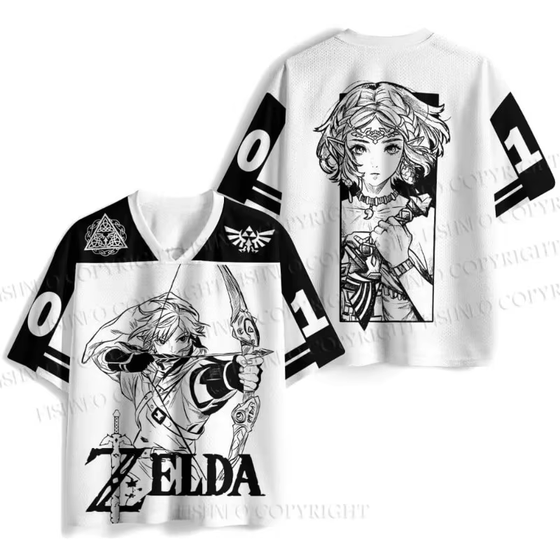 T-shirt pour enfants The Legend of Zelda Link Zelda