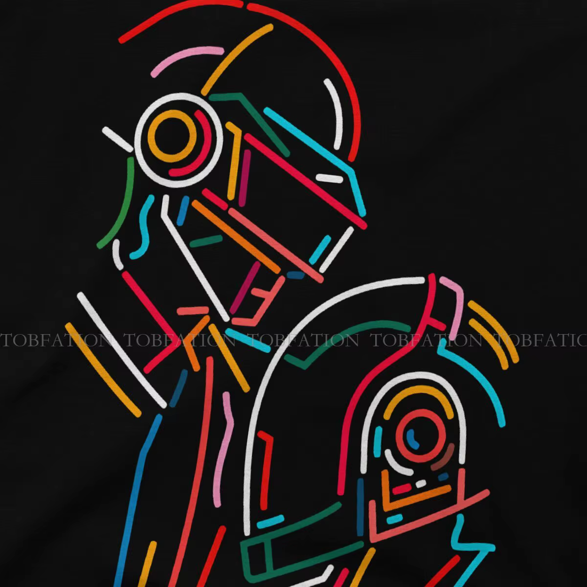 Daft Punk t-shirt pour hommes