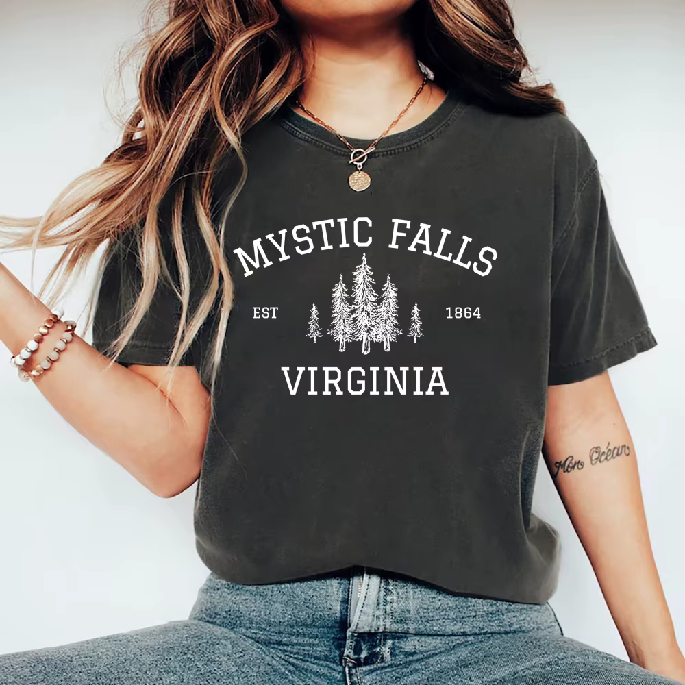 T-shirt graphique à manches courtes pour femmes