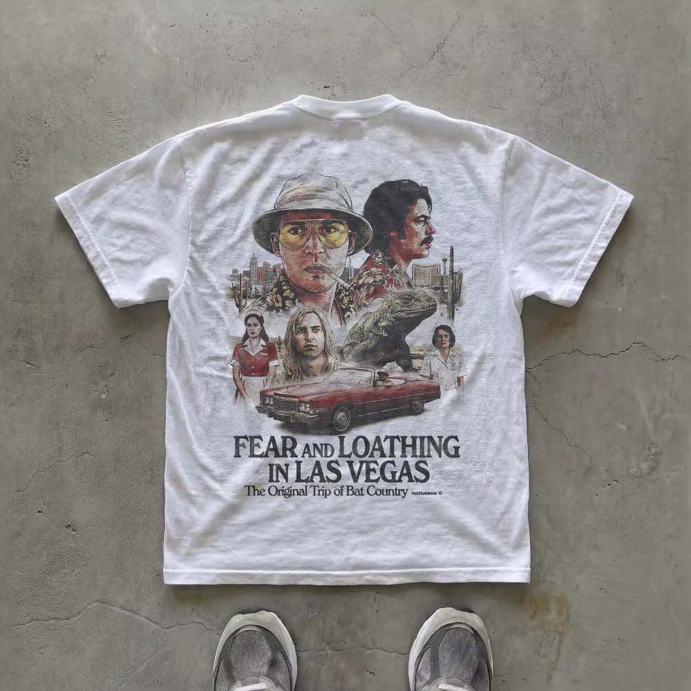 T-shirt Fear of Las Vegas | T-shirt rétro à thème film