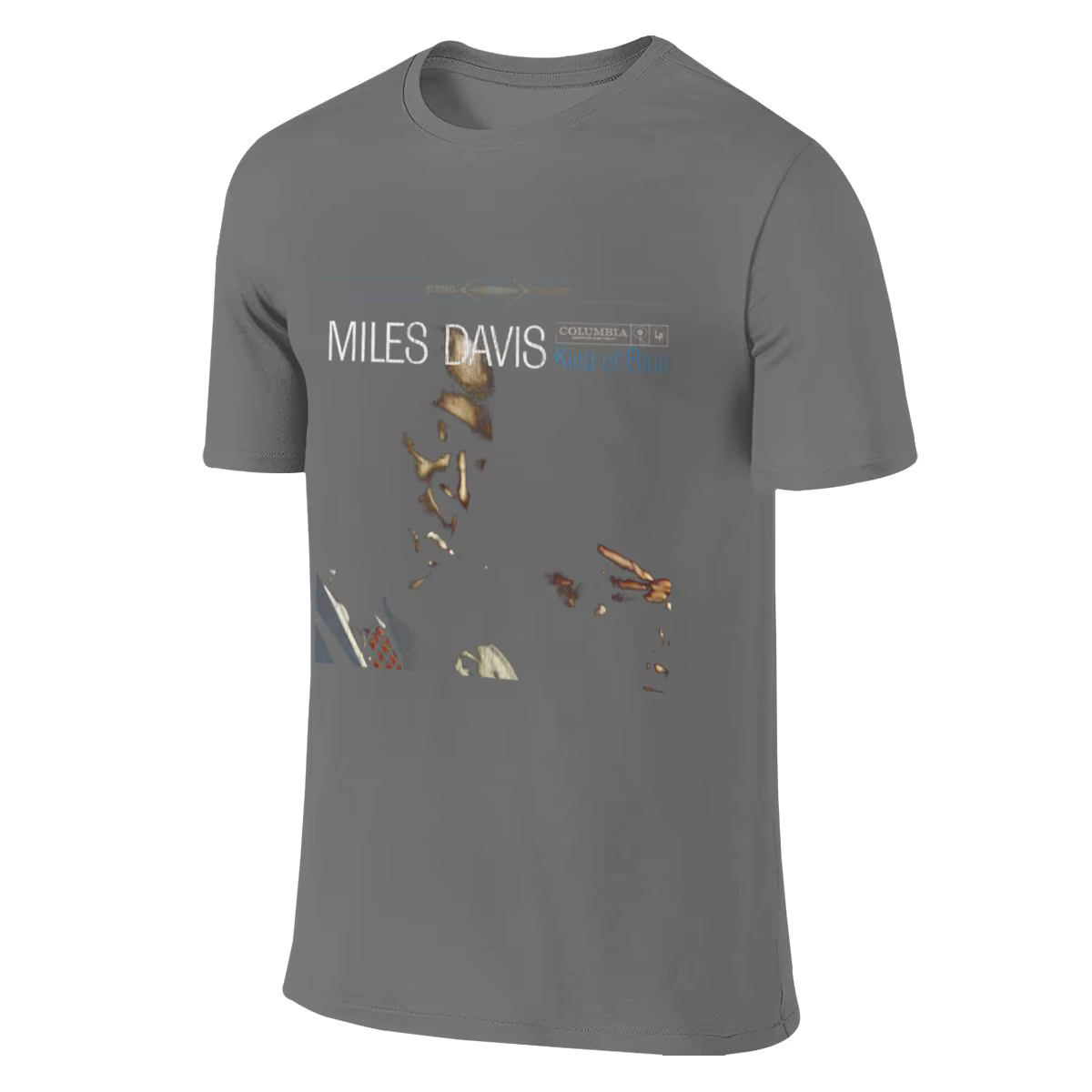 T-shirt réversible Miles Davis Kind Of Blue Sports, t-shirt basique absorbant la transpiration et à séchage rapide pour les trajets quotidiens