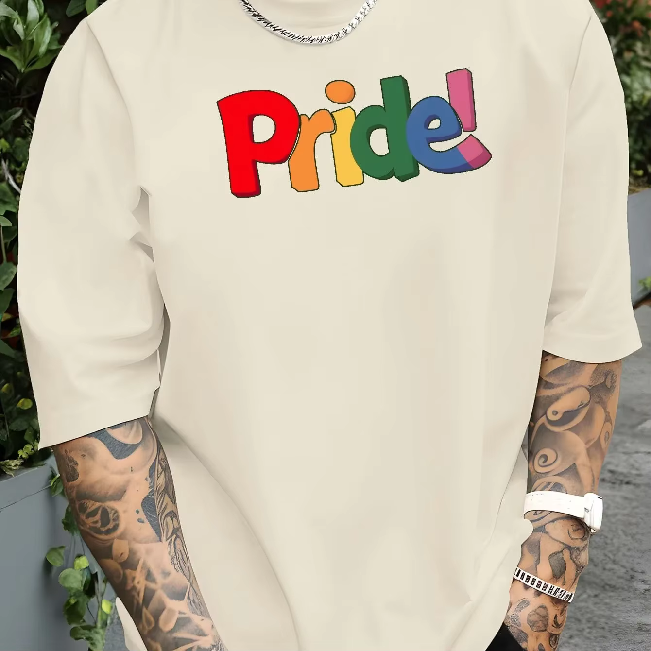 T-shirt décontracté en coton pour homme